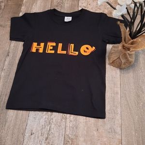 Black Hello T-Shirt